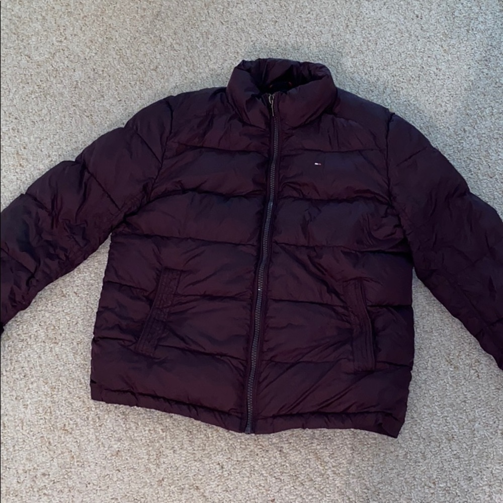 Tommy Hilfiger Purple Puffer